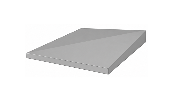 Panneaux de noue et d'arêtier en EPS, Neopor et XPS