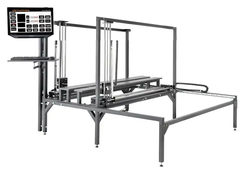CUT1610SV machine CNC de découpe au fil chaud avec table variable