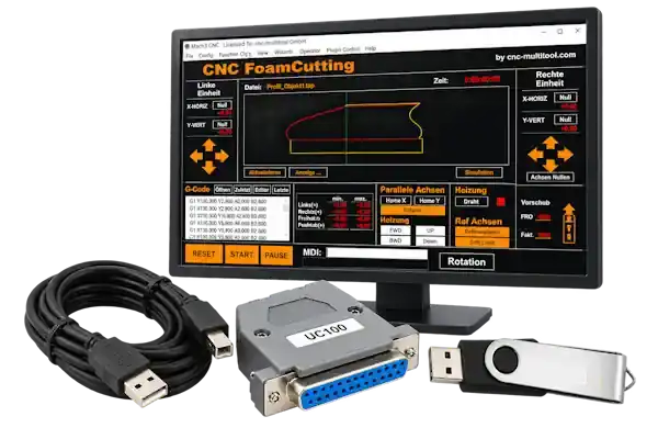 Pack logiciel machine USB pour la CUT2000S