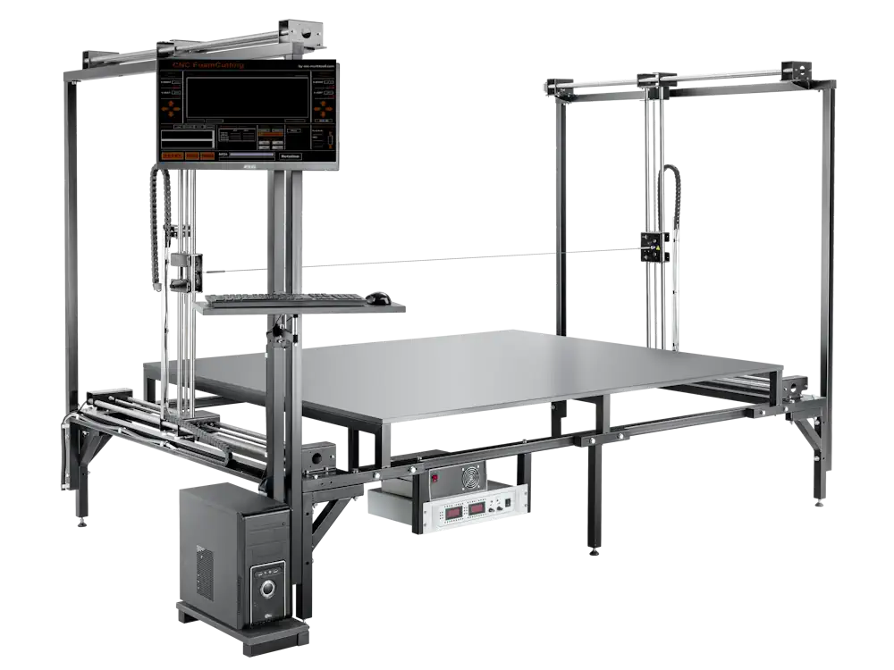 Machine CNC de découpe au fil chaud 4 axes CUT2100S