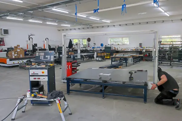 Fabrication actuelle de machines CNC chez cnc-multitool à Ilmenau