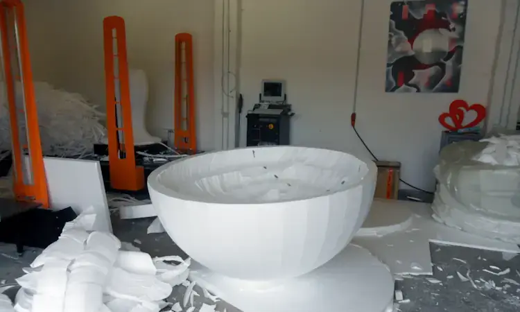 Vue de la fabrication chez cnc-multitool à Ilmenau en 2019