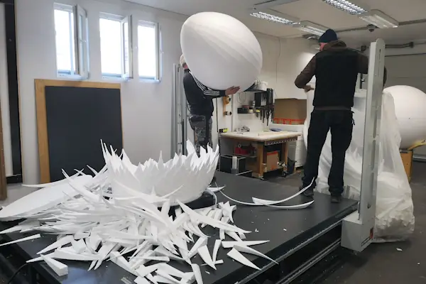 Vue de la fabrication chez cnc-multitool en 2019