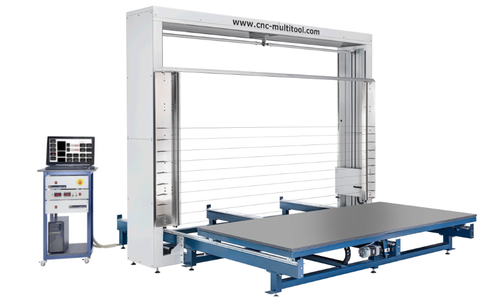 CUT5000S - CNC hot wire cutting machine for EPS, XPS, Neopor blocks 