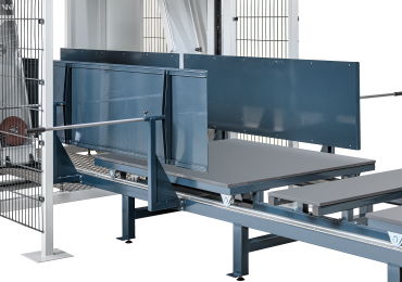 Side walls for thin vertical panels 